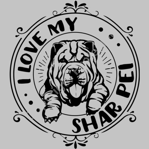 I love my Shar Pei Thumbnail