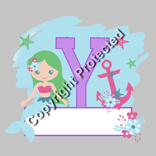 mermaid alpha green hair 25 Thumbnail