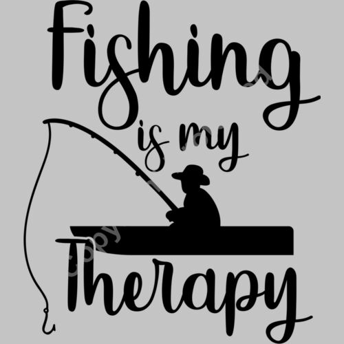 fishing is my therapy Thumbnail
