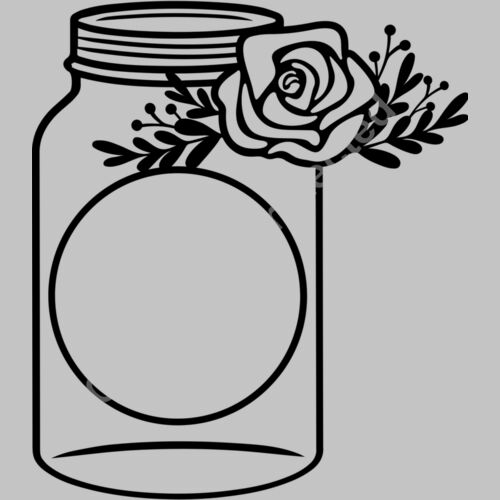 floral mason jars  1  Thumbnail