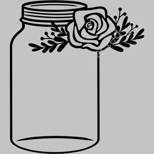 floral mason jars  4  Thumbnail