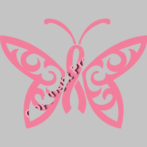 Butterfly cancer ribbon Thumbnail