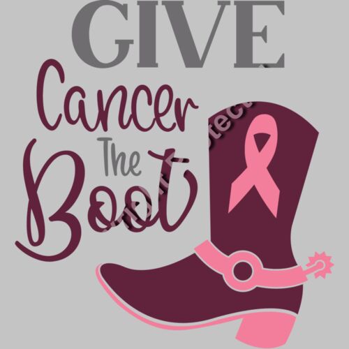 Give Cancer The Boot Thumbnail