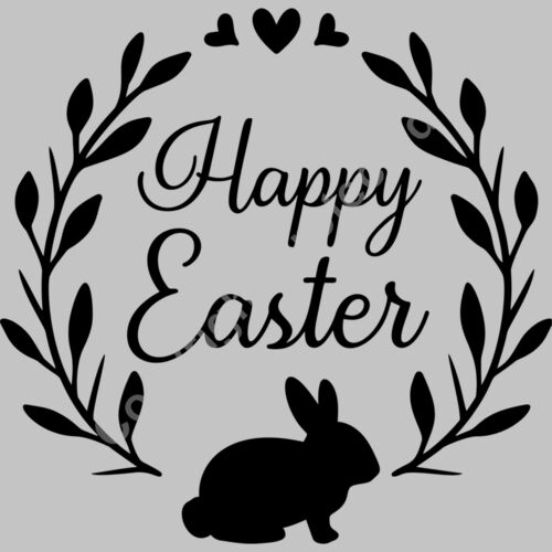 Happy Easter wood sign Thumbnail