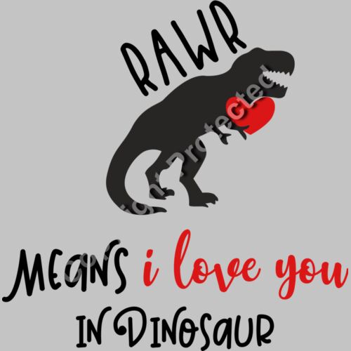 rawr means i love you in dinosaur Thumbnail