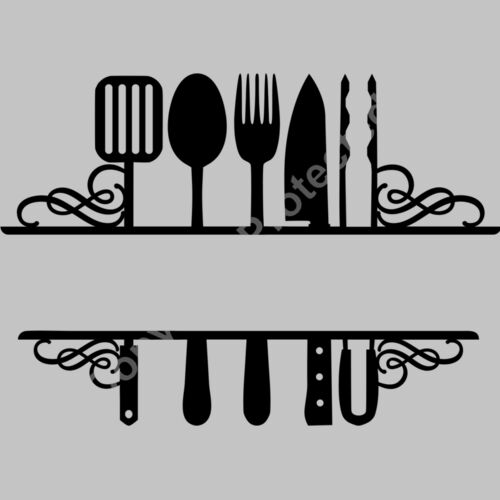 kitchen split mongram frame swirl Thumbnail