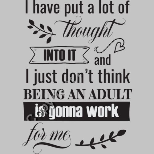 Being an adult Thumbnail