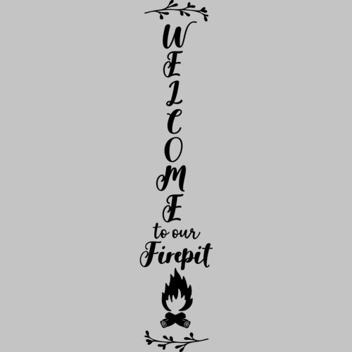 welcome to our firepit Thumbnail