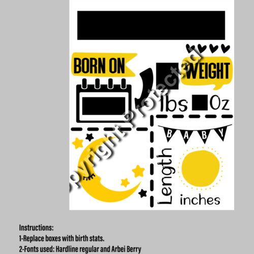 baby moon chart Thumbnail