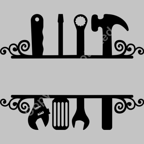 tools split monogram Thumbnail