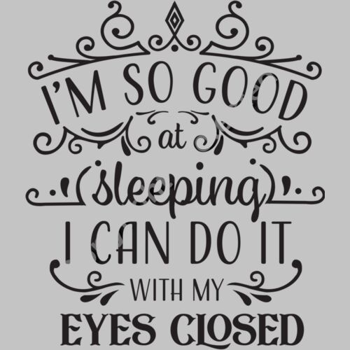 I am So Good At Sleeping Thumbnail