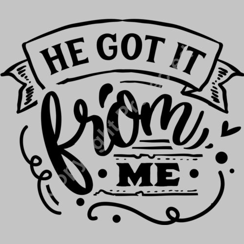 He got it from me Thumbnail