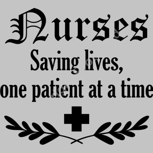 nurses saving lives one patient at a time nurse quote svg Thumbnail