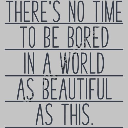 no time to be bored 01 Thumbnail