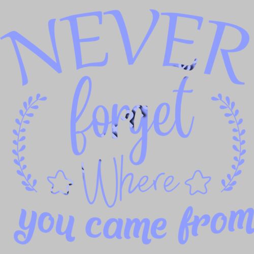 Never forget where you came from 01 Thumbnail