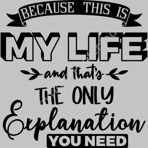 Because this is my life and that s the Thumbnail