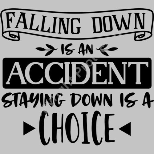 Falling down is an accident staying Thumbnail