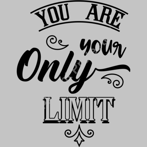 You are your only limit Thumbnail