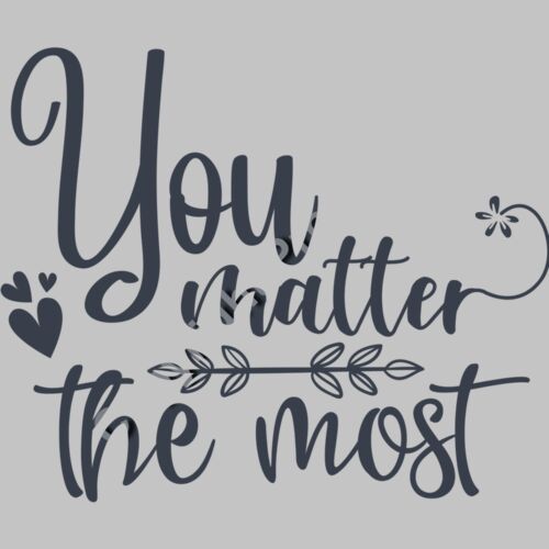 you matter the most 01 Thumbnail