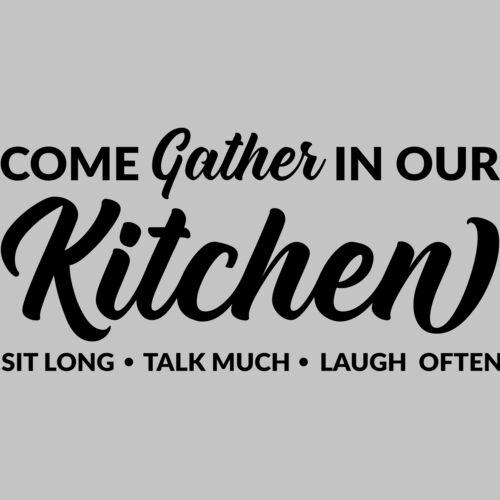 come gather in our kitchen Thumbnail