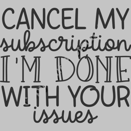 Cancel my subscription Thumbnail