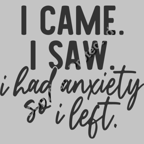i came i saw i had anxiety Thumbnail