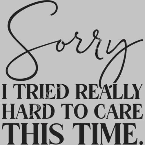 Sorry I Tried Thumbnail