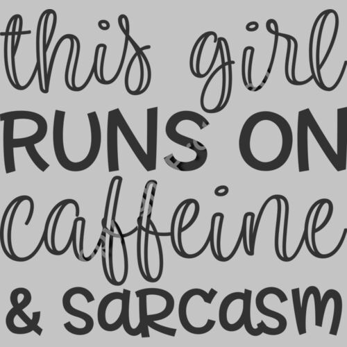 this girl runs on caffeine Thumbnail