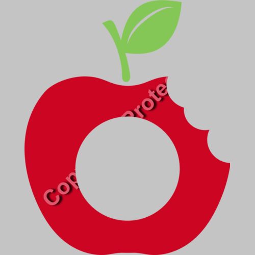 apple bitten mono Thumbnail