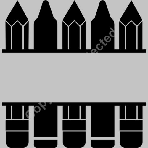 split pencil frame Thumbnail