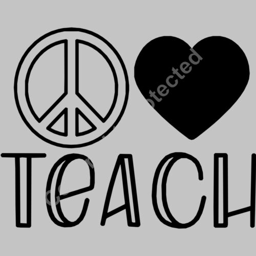 Peace Love Teach Thumbnail
