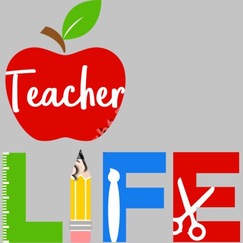 Teacher Life School Supplies Thumbnail