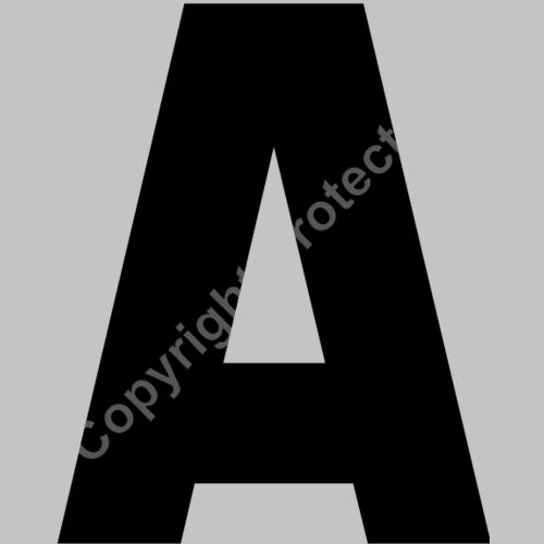 Baseball Alphabet A center Thumbnail