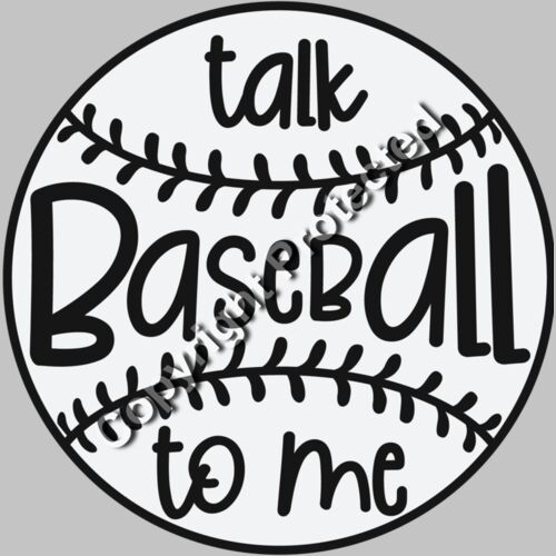 talk baseball to me Thumbnail