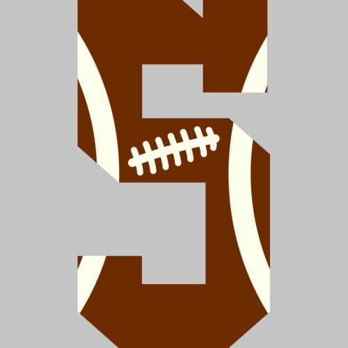 football numbers  6  Thumbnail