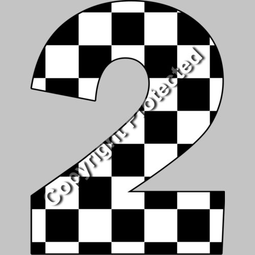 checkered numbers  3  Thumbnail