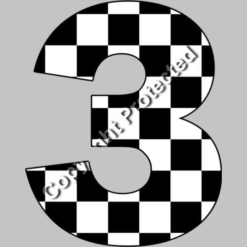 checkered numbers  4  Thumbnail