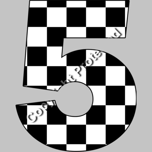checkered numbers  6  Thumbnail