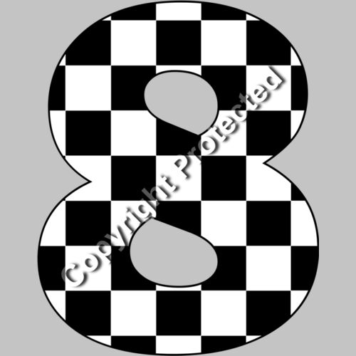 checkered numbers  9  Thumbnail