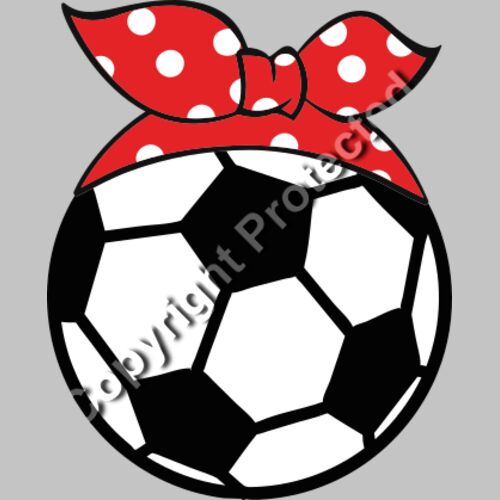 Soccer red bandana Thumbnail
