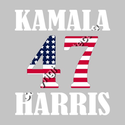 kamala harris 2024 campaign american flag design 47 Thumbnail