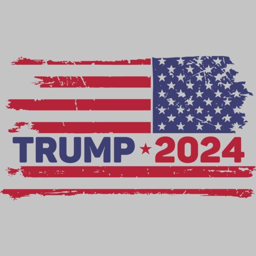 trump 2024 american flag design red white blue stars stripes Thumbnail