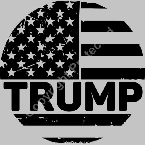 trump 2024 election campaign symbol vintage style design Thumbnail