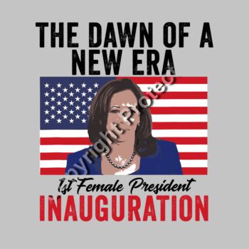 kamala harris 2024 inauguration poster dawn of a new era jpg Thumbnail