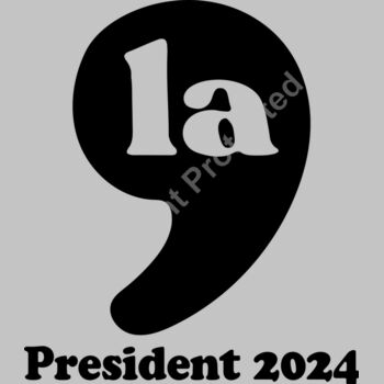 kamala harris 2024 election campaign icon black and white Thumbnail