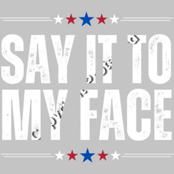 kamala harris 2024 say it to my face election graphic Thumbnail