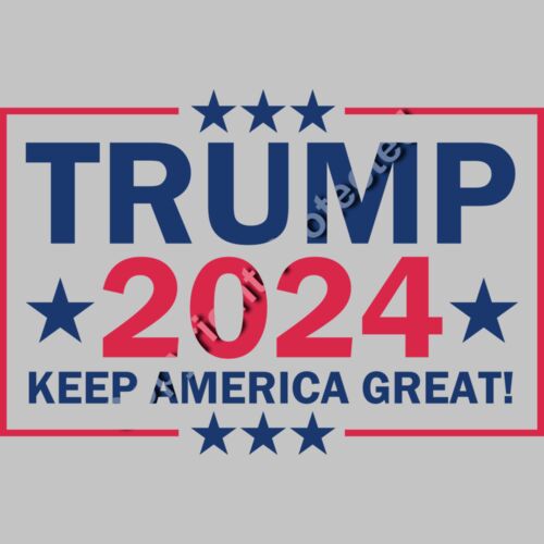 trump 2024 keep america great campaign sign design Thumbnail