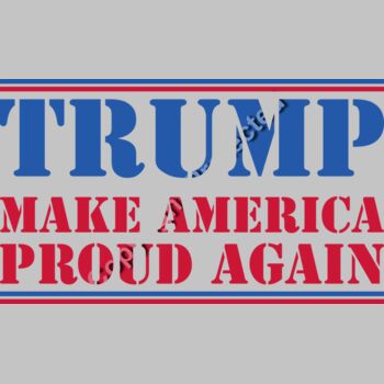 trump make america proud again 2024 election themed design Thumbnail