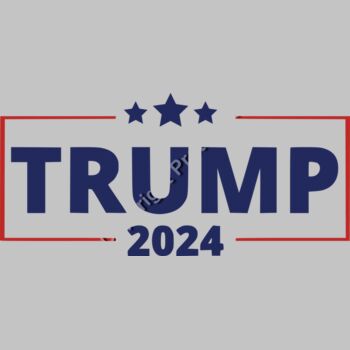 trump 2024 election campaign graphics red white blue Thumbnail