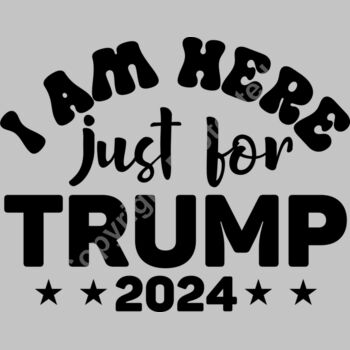 trump 2024 election theme symbolic illustration black and white Thumbnail